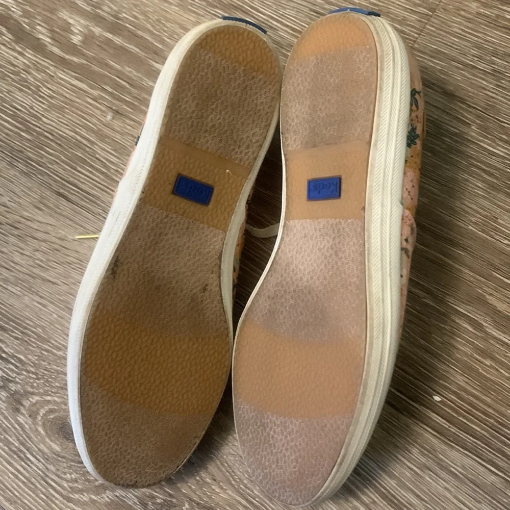 Keds 8 Medium Rifle Paper Company sneakers with minimal wear, great condition - Picture 3 of 7